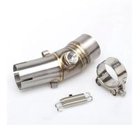 Collettore Silenziatore Tubo Di Scarico Centrale Collegare Il Tubo Di Collegamento Per Kawasaki Per ER6N Per Ninja 650F 650R 2012-2016 51MM Silenziatore Deflettore