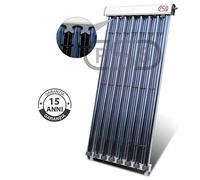 Collettore Solare Termico 15 Tubi Heat Pipe con Riflettori Pannello Solare