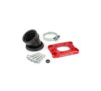 Collettore STAGE6 360° rosso x AM6/Derbi x carburatori PWK 19-28mm