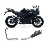Collettore+Terminale Arrow Nichrom Nero per YAMAHA YZF-R 125 2019 > 2020
