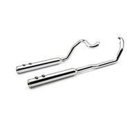 Collettori di scarico cobra - doppio raccordo cromato 07-08 flt/touring