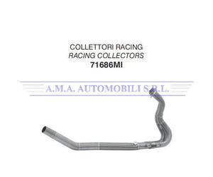 Collettori racing intercamb. con origin. Kawasaki NINJA 400 2018 2019 2020 2021