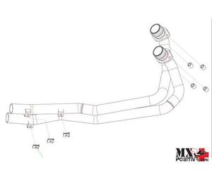 COLLETTORI RACING YAMAHA XTZ 750 SUPERTENERÉ 1989-1994 ARROW 72091PD