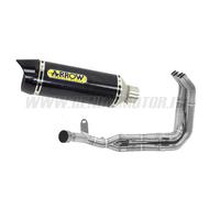 Collettori+Terminale Arrow Omologato Carbonio per KAWASAKI Z 900 2020 > 2024