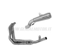 Collettori+Terminale Arrow Omologato Nichrom per KAWASAKI Z 900 A2 2019 > 2024