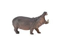 Colleziona una figura realistica di ippopotamo con replica di animali extra larg