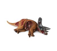 Colleziona una replica realistica di animali preda triceratopo dinosauro figura