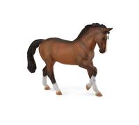 CollezionaUna figura realistica di stallone della baia di sangue caldo con repli