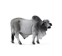 CollezionaUna replica animale realistica del toro Brahman Action Figure grande d