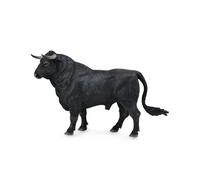 CollezionaUna replica animale realistica in piedi di toro da combattimento spagn