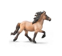 CollezionaUna replica realistica di animali dello stallone islandese Dun figura