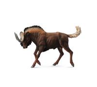 CollezionaUna replica realistica di animali gnu figura nera grande dai 3 anni in