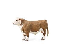 CollezionaUna replica realistica di animali Hereford Bull Polled Figure Large, d