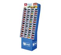 Collezione 112 Auto assortite, Burago, scala 1:43, display da terra 5x Bugatti