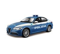 Collezione 24 Auto Polizia, Burago, scala 1:43, display da banco
