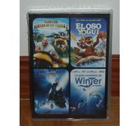 Pack: Viaje Al Centro De La Tierra 2 + El Oso Yogui + Polar Express + Winter (Dvd Import) [2012]