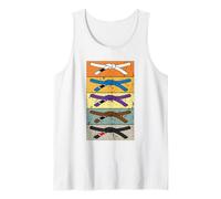 Collezione Brasiliana Jiu Jitsu BJJ Belt Rank Canotta