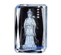 Collezione Buddha Statue Crystal Decorative Incisione Mahastamaprapta Figura Buddista Buddhista Buddhismo Ornamento Decorazione Religione Arte Collezione