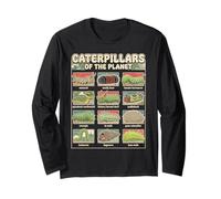 Collezione Caterpillar Educational Nature Design Maglia a Manica