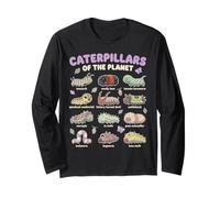 Collezione Caterpillar Educational Nature Design Maglia a Manica