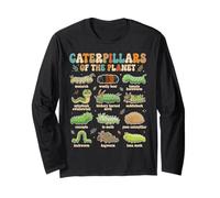 Collezione Caterpillar Educational Nature Design Maglia a Manica
