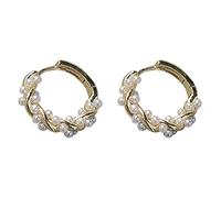 Collezione clous d'oreilles Orecchini a bottone con diamanti Orecchini semplici da donna temperamento moda