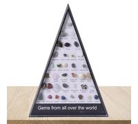 Collezione - Collezione Rock Per Bambini | 36 Pezzi Gemme Geologico | Il Naturale Include Gemme Naturali, Pietra Gemma E Cristalli Reali E Kit Di Roccia Minerale E Minerale Per L'at