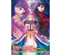 Collezione completa Fate Stay Night UBW + DVD ANIME Heaven's Feel [Dub inglese]