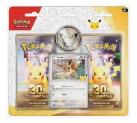 Collezione con Moneta Pikachu Pokemon 30° Anniversario Inglese