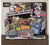 POKEMON FUOCO BIANCO E LUCE NERA COLLEZIONE CON POSTER UNIMA - ITALIANO - PREV.