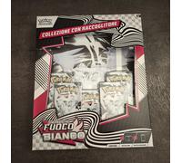 Pokemon Collezione con Raccoglitore Fuoco Bianco