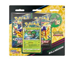 Collezione con Spilla Rillaboom - Spada e Scudo - Zenit Regale - ITA