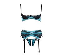 Set Intimo Sollevatore Jade in Esclusiva Finitura di Lusso (verde) - 90B/XL