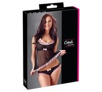 Collezione Cottelli Medium Top Nera e Mutandine