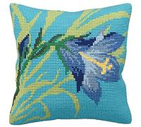 Collezione d'Arte 40 x 40 cm Wild Lily Punto Croce Cuscino Kit