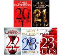 Collezione di 5 libri della serie Murder Club delle donne di James Patterson (20° vittima, 21° compleanno, 22 secondi, 23° mezzanotte, 23 bugie)