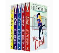 Collezione di 5 libri della serie Off-Campus di Elle Kennedy (The Deal, Errore, Punteggio, Goal, Legacy)