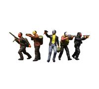 Collezione di 5 Miniature di Persone in Scala 1/64, Modello di Persone in