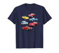 Collezione di auto sportive classiche britanniche Maglietta