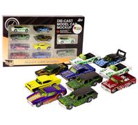 Collezione di automobili in metallo 1:64 - 10 pezzi