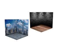 Collezione Di Espositori Per Fondali In Scala 1/12 Per Action Figure