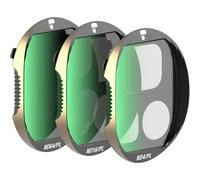 PolarPro - Mavic 4 Pro - Collezione di filtri Vivid ND/PL - Confezione da 3 filtri - ND4/PL, ND16/PL, ND64/PL - Completamente compatibile con Mavic 4 Pro Gimbal e Ottica