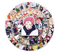 Collezione di Jujutsu Kaisen Adesivi 100 pezzi per valigia Skateboard Laptop Computer Bottiglie d'acqua Auto Adolescenti Ragazzi Ragazze Decal Adesivo impermeabile