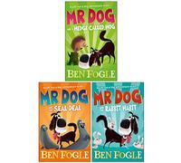 Collezione di libri della serie 3 di Mr Dog di Ben Fogle e Steve Cole (Mr Dog e una siepe chiamata Hog, Mr Dog and the Seal Deal, Mr Dog and the Rabbit Habit)
