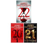 Collezione di libri Murder Club Series 3 di James Patterson (20° vittima, 21° compleanno, 22 secondi)