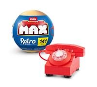 Collezione di mattoncini MAX Premium Retro di ZURU (fino a 221 pezzi, 6 da collezionare). Mattoncini per adolescenti, adulti e collezionisti.(telefono)