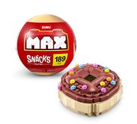 Collezione di mattoncini MAX Premium Snacks (fino a 200 pezzi, 6 da collezionare). Costruisci, colleziona e mostra la tua collezione di Snack deliziosi!