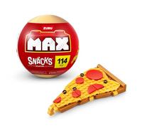 Collezione di mattoncini MAX Premium Snacks (fino a 200 pezzi, 6 da collezionare).Costruisci, colleziona e mostra la tua collezione di Snack deliziosi!