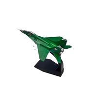 Collezione di modelli aerei da combattimento militari in metallo pressofuso MIG-29A 1/100 decorazione Set da gioco per hobby in miniatura