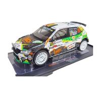 Collezione di modelli di auto da corsa in lega in scala 1 18 per SKODA FABIA R5 2019#18 Giocattoli Metal Vehicles non RC